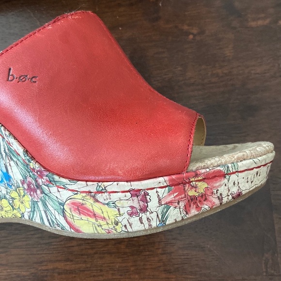 BOC Born Concern Flower Printed Wedges - Picture 9 of 16
